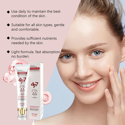 Hoygi™ Dark Spot Correcting Cream: Brighter skin and a visibly more even complexion in just 7 days.