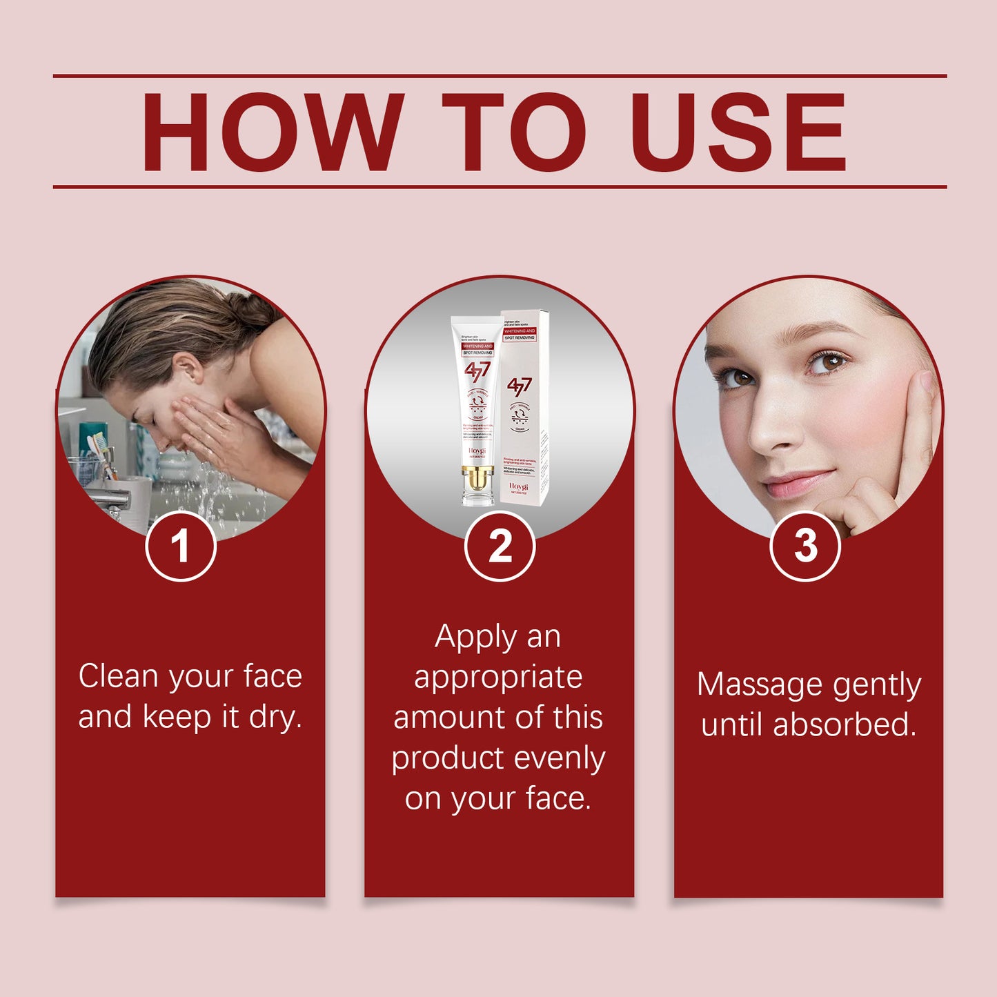 Hoygi™ Dark Spot Correcting Cream: Brighter skin and a visibly more even complexion in just 7 days.