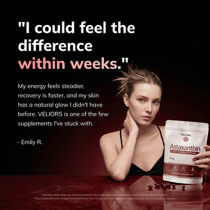 VELIORS Astaxanthin - 12mg Softgels