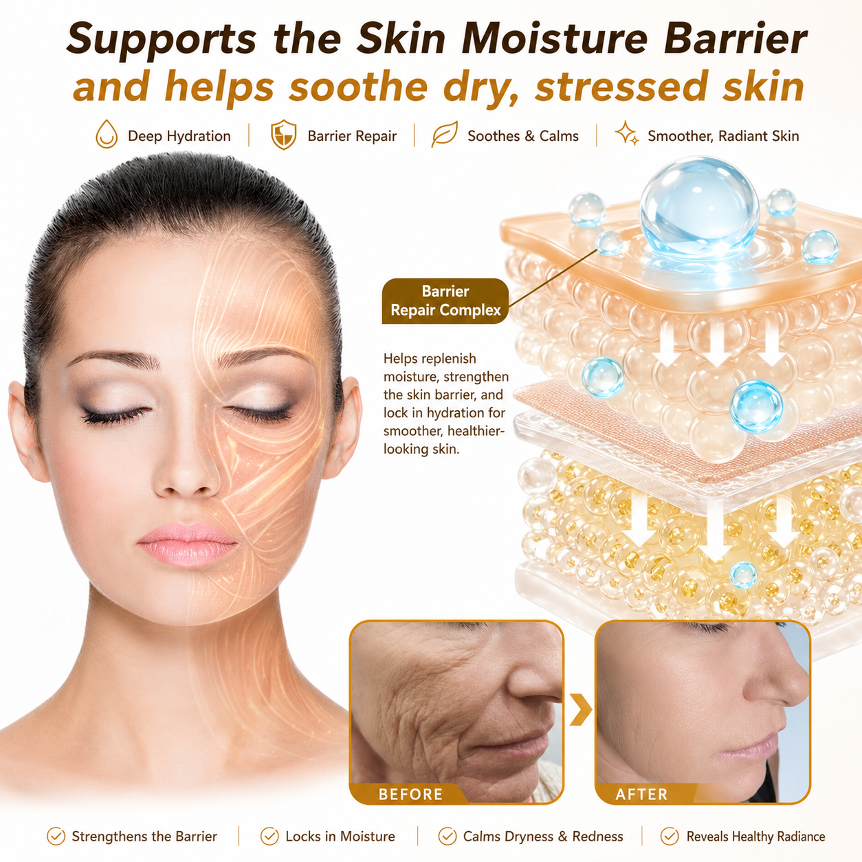 Glutathione Multi-Moisture Barrier Repair Serum